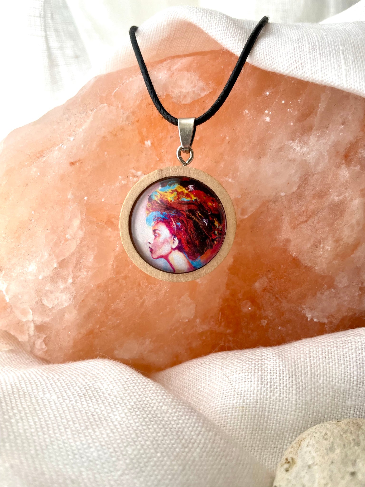 Grounded Series #1 Portrait Pendant