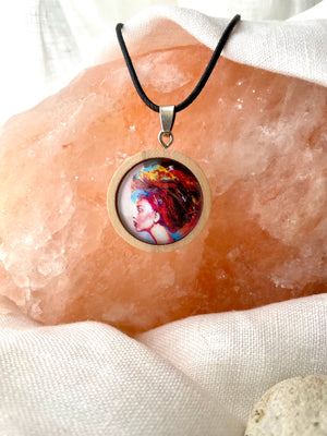 Grounded Series #1 Portrait Pendant