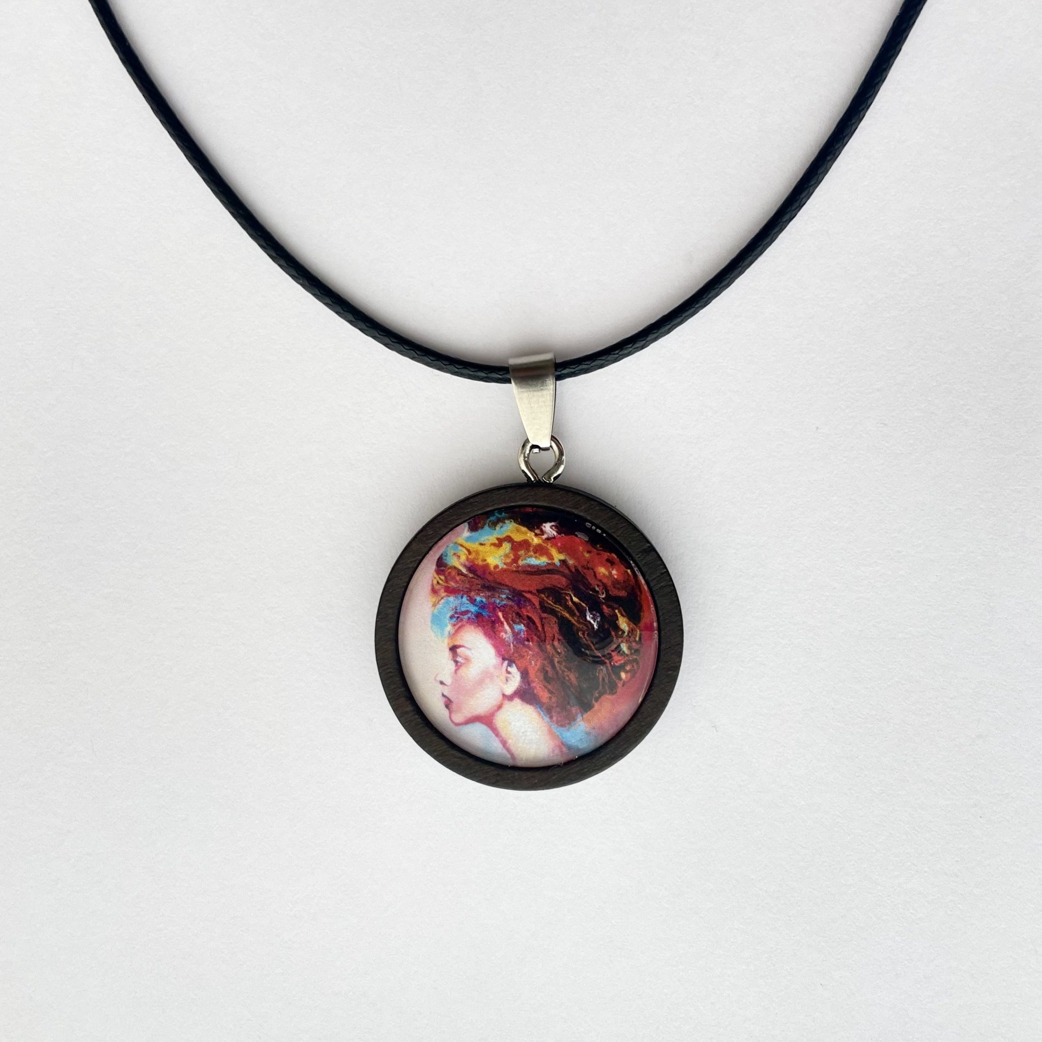 Grounded Series #1 Portrait Pendant