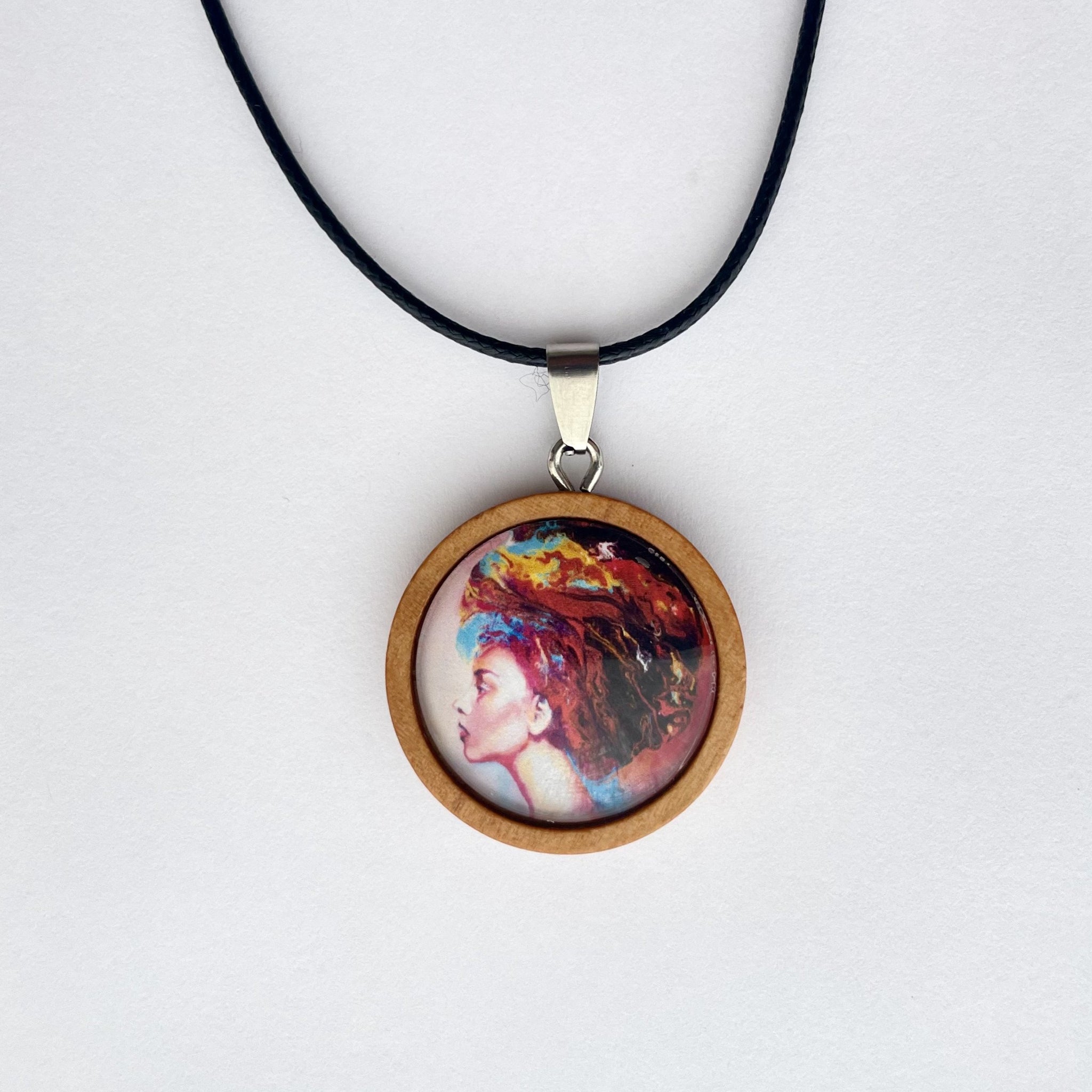 Grounded Series #1 Portrait Pendant
