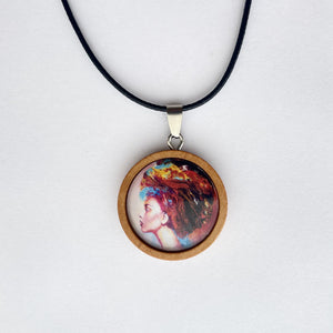 Grounded Series #1 Portrait Pendant