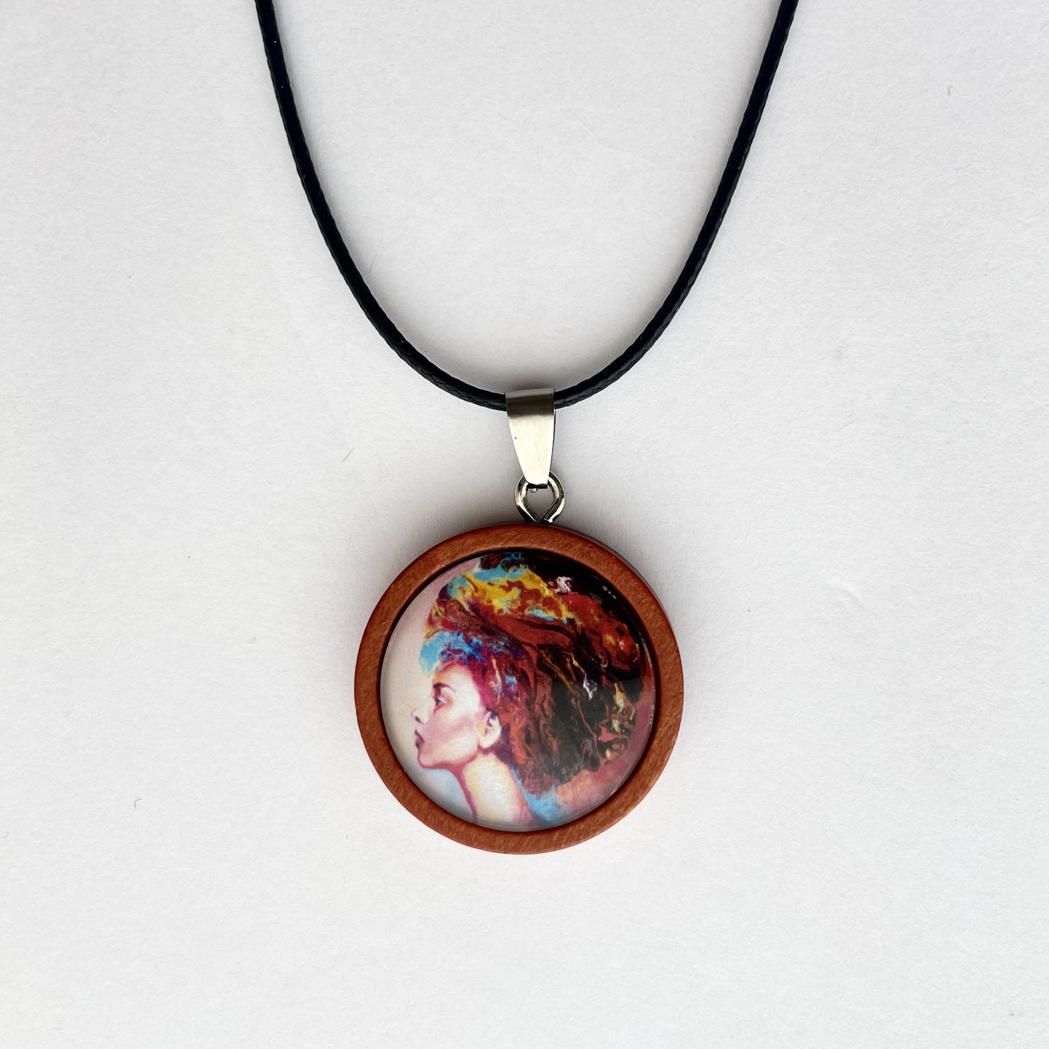 Grounded Series #1 Portrait Pendant